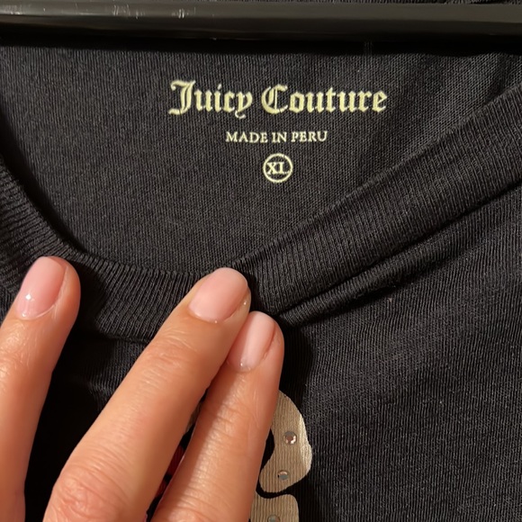 Size XL Juicy Couture tee - Picture 3 of 4